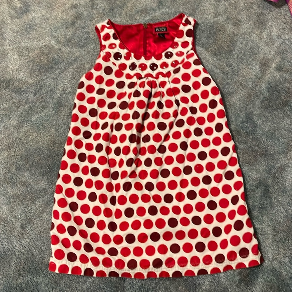 Girls polka dot dress